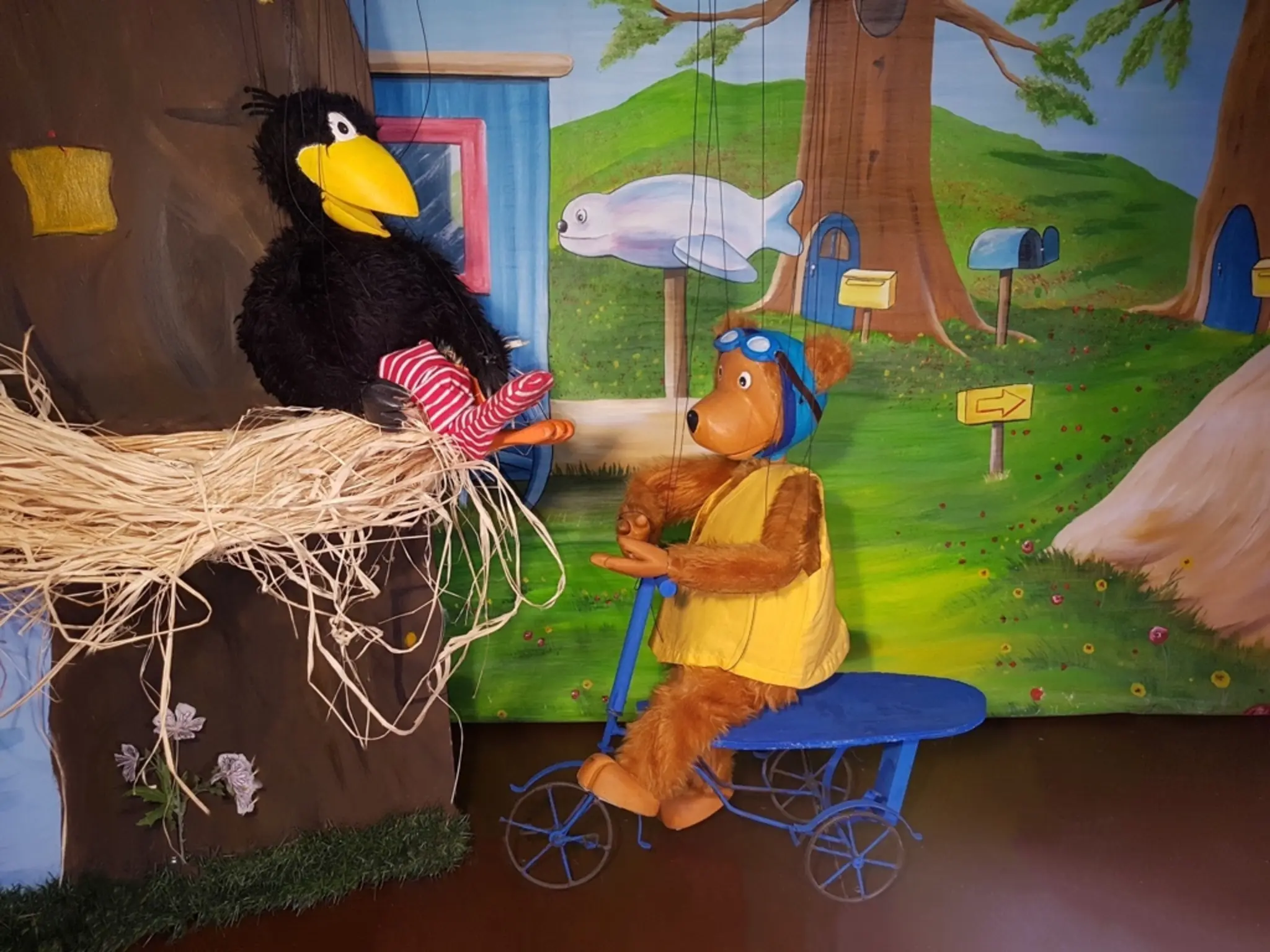 Marionettentheater: DER KLEINE RABE SOCKE