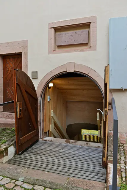 Eingang der Mikwe in der Glaserstraße | Foto: A.Bleyer/Museum im Ritterhaus