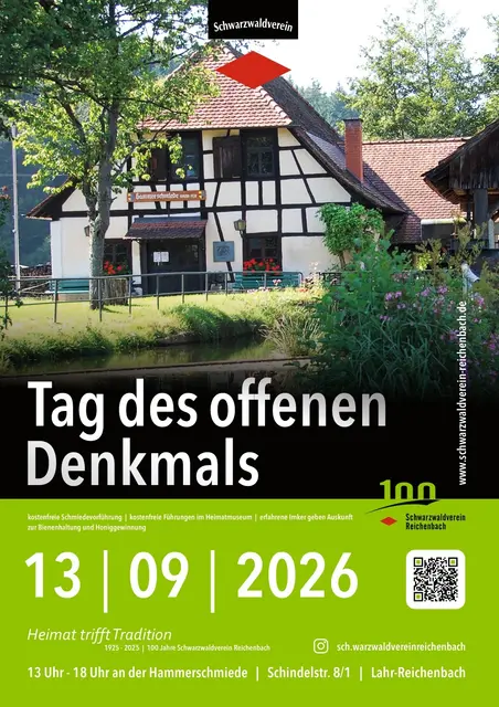 Tag des offenen Denkmals an der 
Hammerschmiede Reichenbach  | Foto: Schwarzwaldverein Reichenbach e.V.
