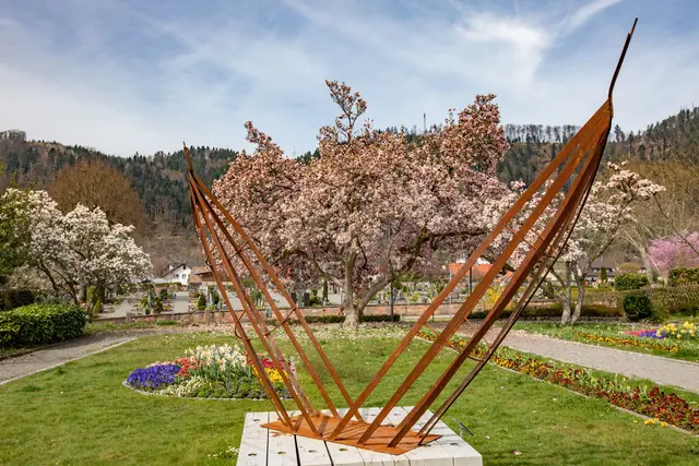Skulptur am Zeller Kunstweg | Foto: Jo Borsi