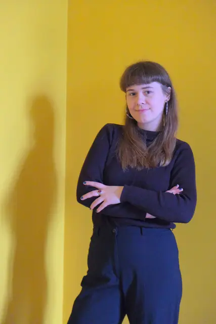 Die Frankfurterin Laura Paloma verbindet aud der Kulturhausbühne am Samstag, 26. September, Alltägliches mit Absurdem. | Foto: Jonas Eickhoff