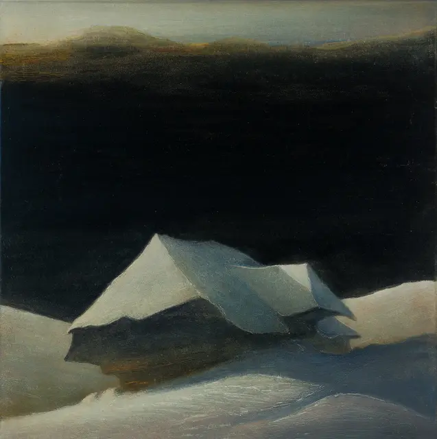Schwarzwaldwinter, 50x70cm, Öl/Leinwand | Foto: Albi Maier