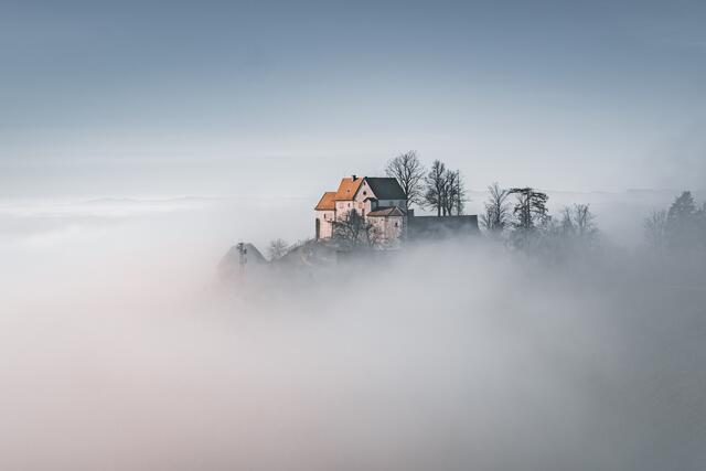 Schloss Staufenberg am 17.12.2023 | Foto: Steffen B. Voigt